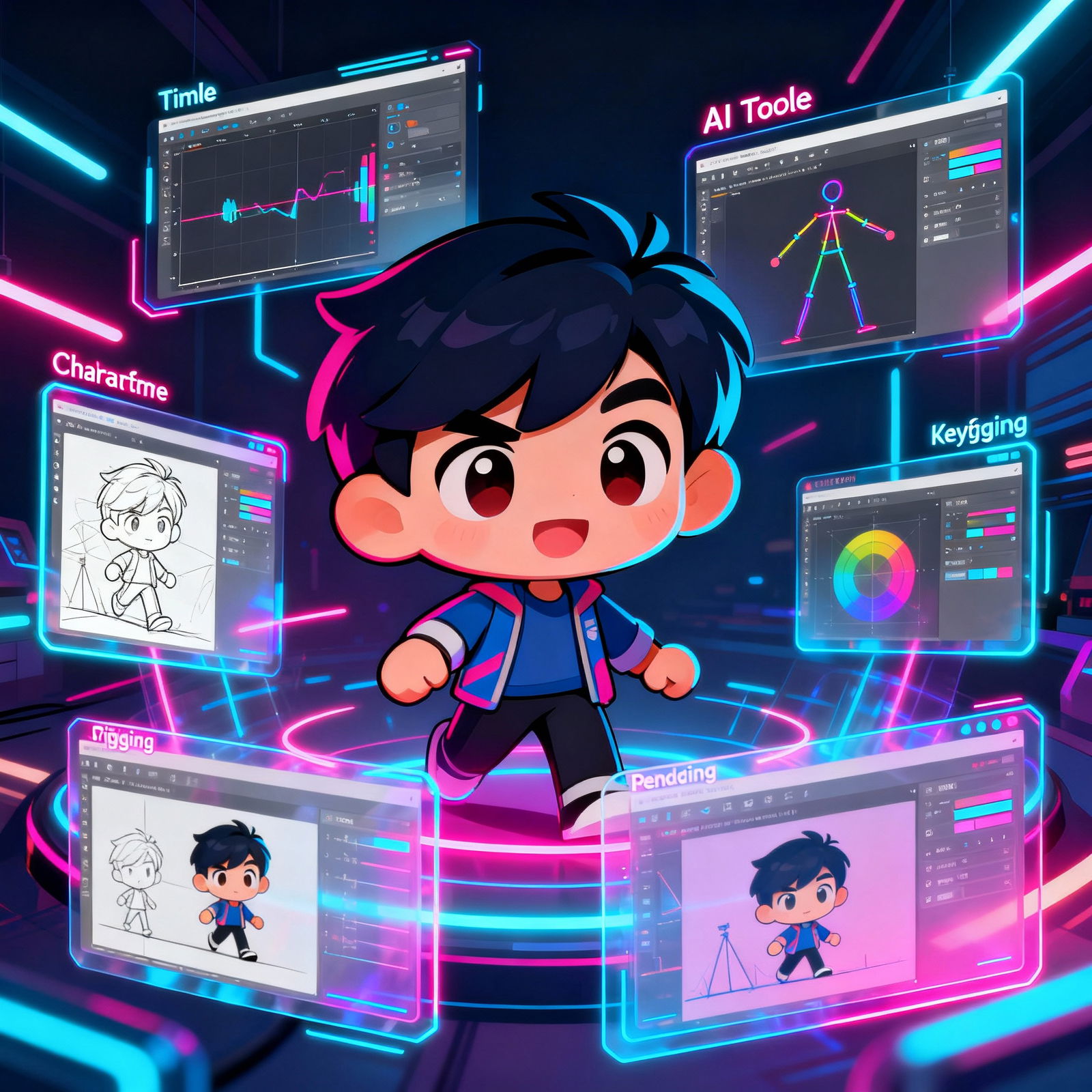 Introduction to Animation with Artificial Intelligence