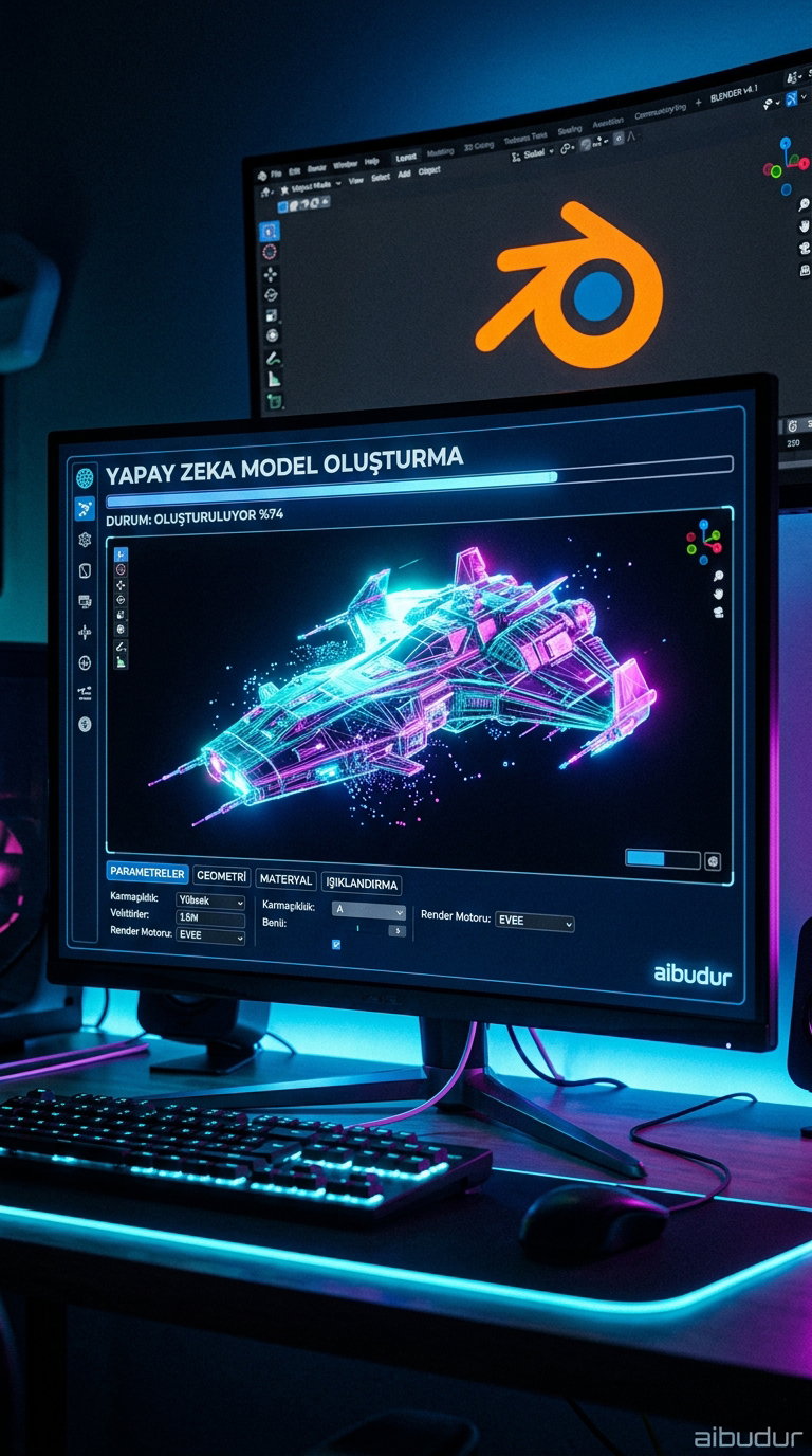 Yapay Zeka Destekli 3D Model Oluşturma: En İyi Blender Alternatifleri