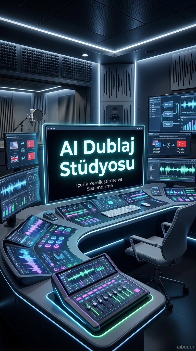 AI Dublaj Stüdyosu ile İçeriklerinizi Küreselleştirin