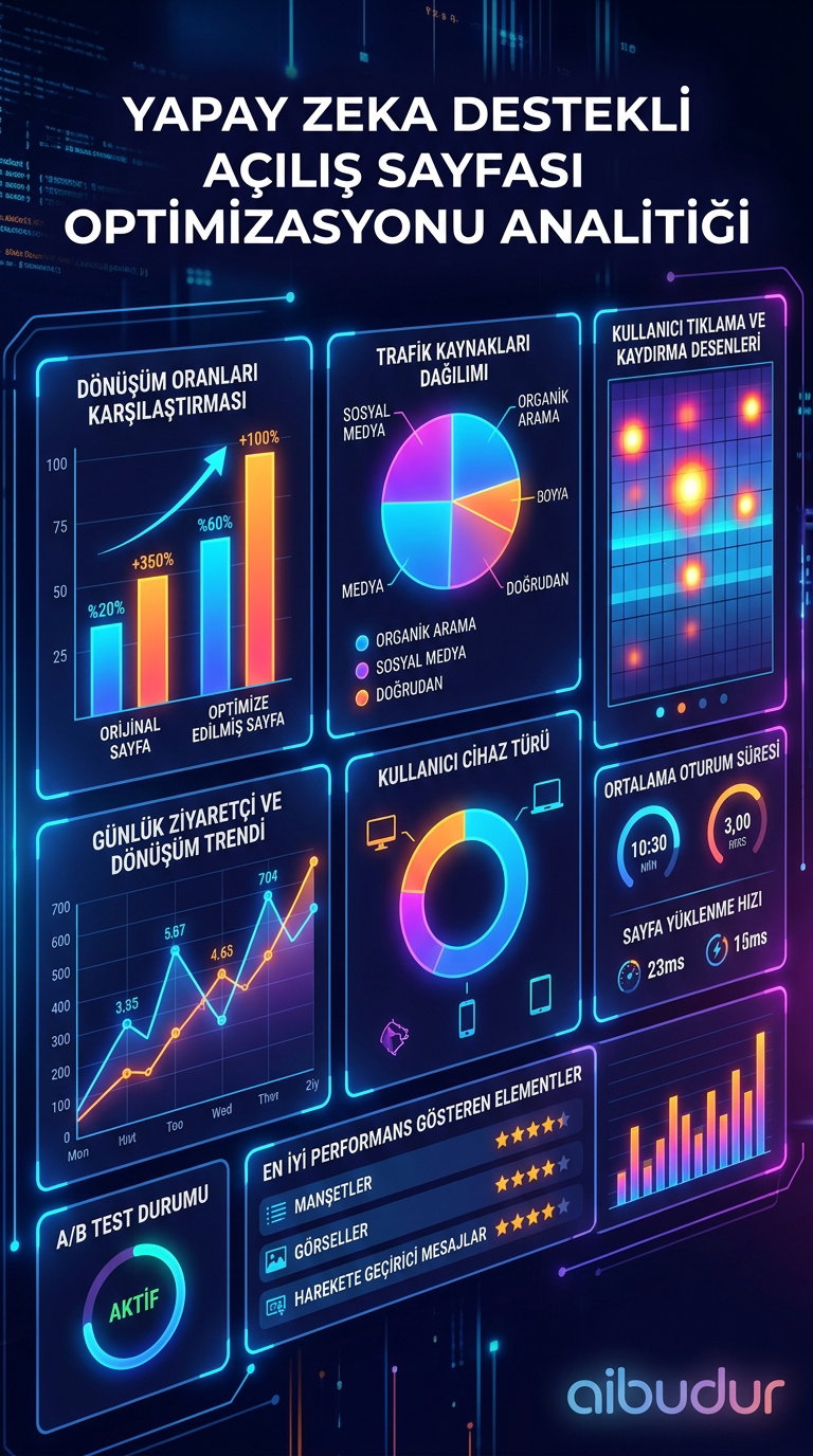 Yapay Zeka (AI) ile Açılış Sayfası Optimizasyonu (Landing Page Optimizasyonu)