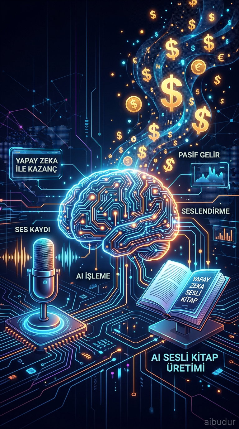 Yapay Zeka ile Sesli Kitap Üretimi ve Pasif Gelir Fırsatları