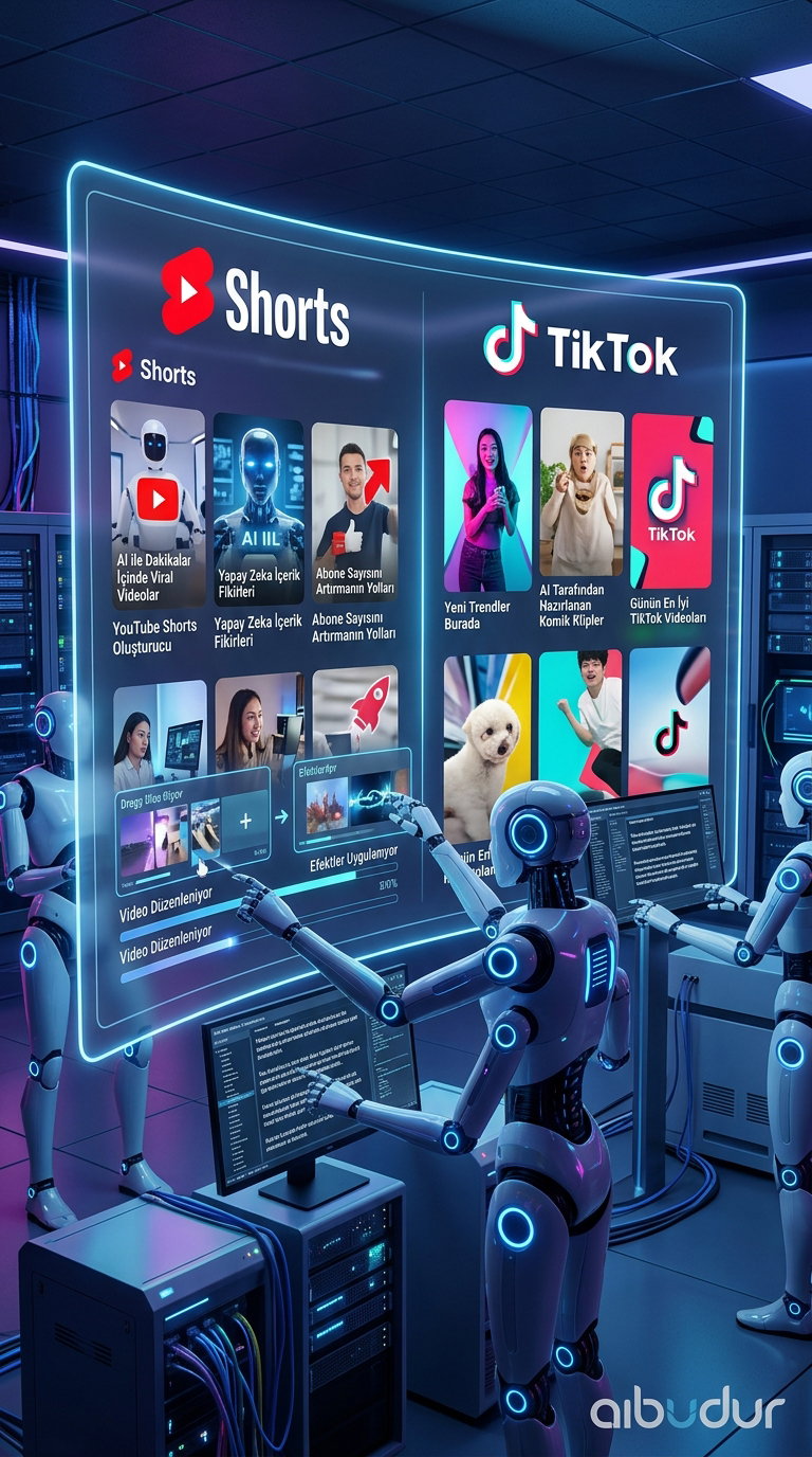 Yapay Zeka ile YouTube Shorts ve TikTok için İçerik Otomasyonu