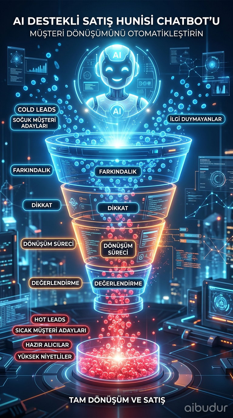 AI Sales Funnel Chatbot ile Soğuk Lead Dönüşümü Sanatı