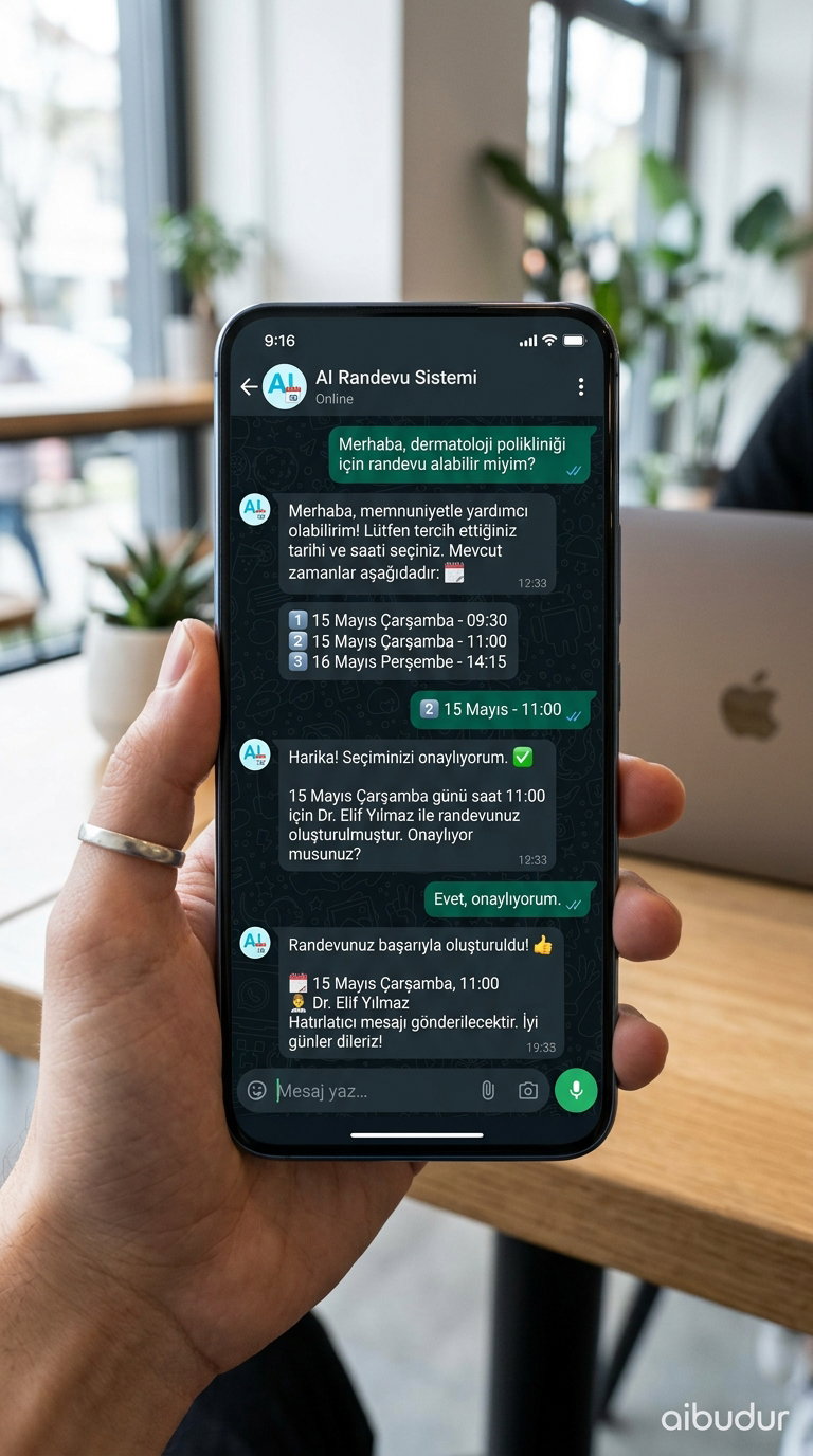WhatsApp Üzerinden AI Randevu Sistemi Kurulumu