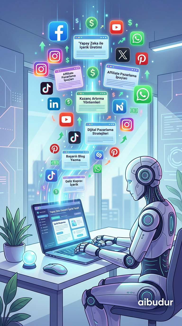 AI araçlarıyla affiliate içerik üretimi süreci