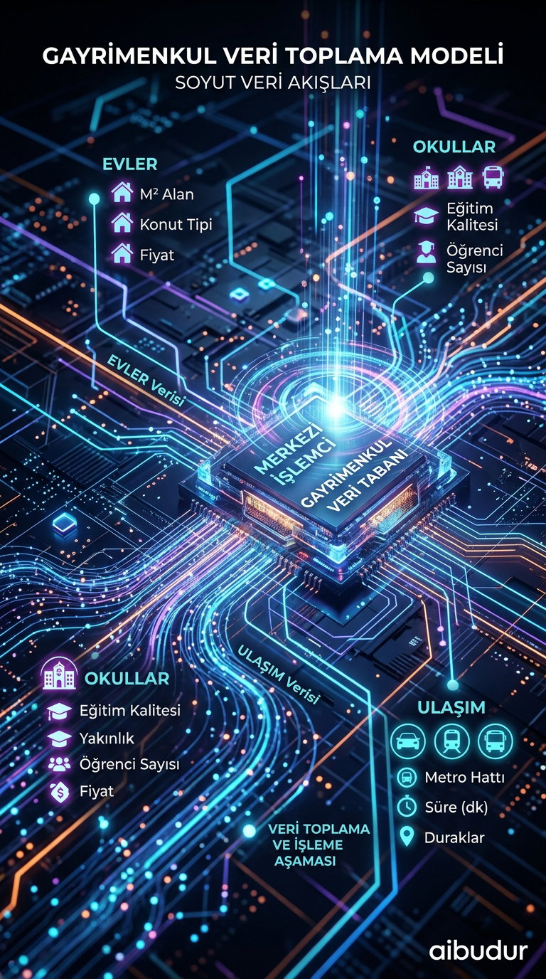 Emlak fiyat tahmini için veri toplama ve hazırlama süreci