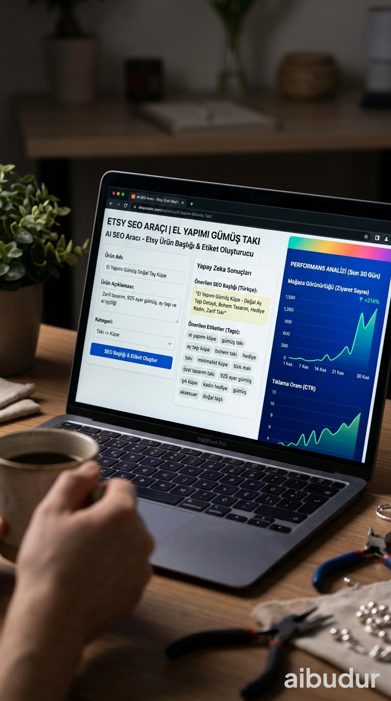 Etsy ürün listesi için yapay zeka ile SEO optimizasyonu