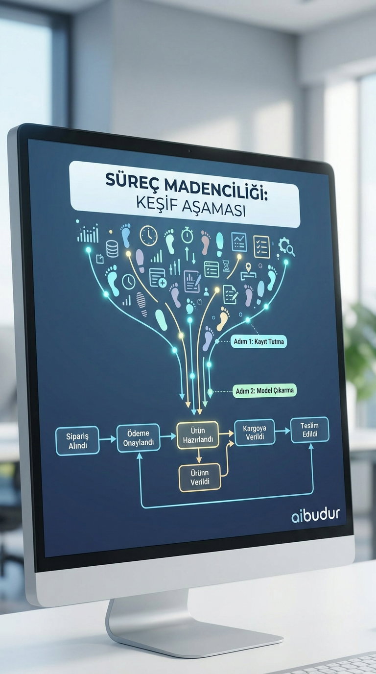 İş süreçlerinin dijital izlerden haritalanması