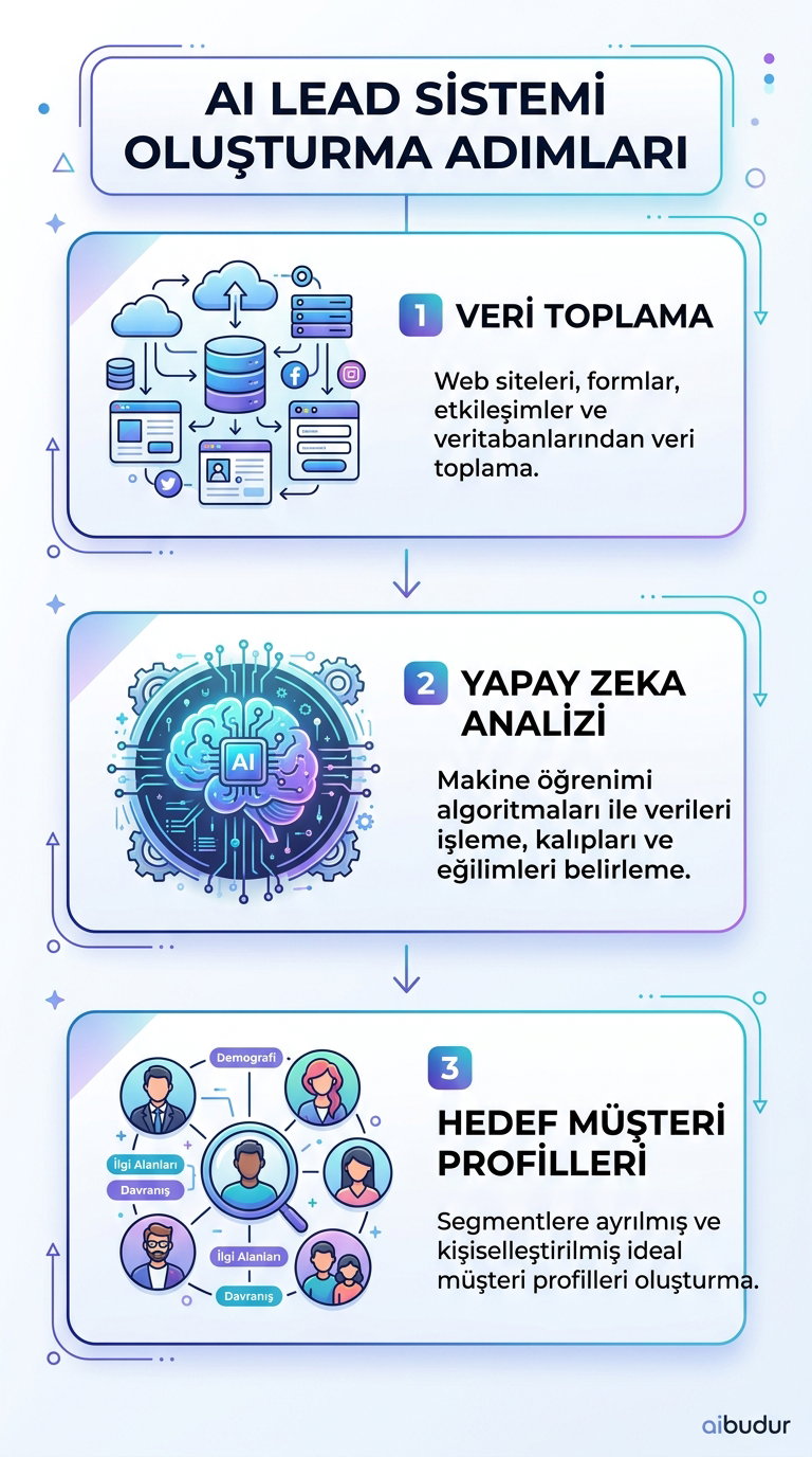 İdeal müşteri profili belirleme ve veri toplama süreci
