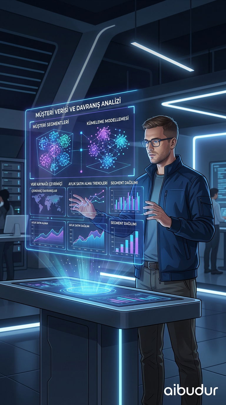 Makine öğrenmesi algoritmaları ile müşteri verilerinin segmentlere ayrılması