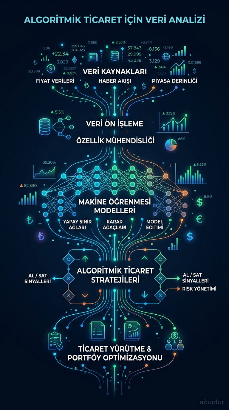 Algoritmik ticaret ve yapay zeka ile otomatik alım satım işlemleri