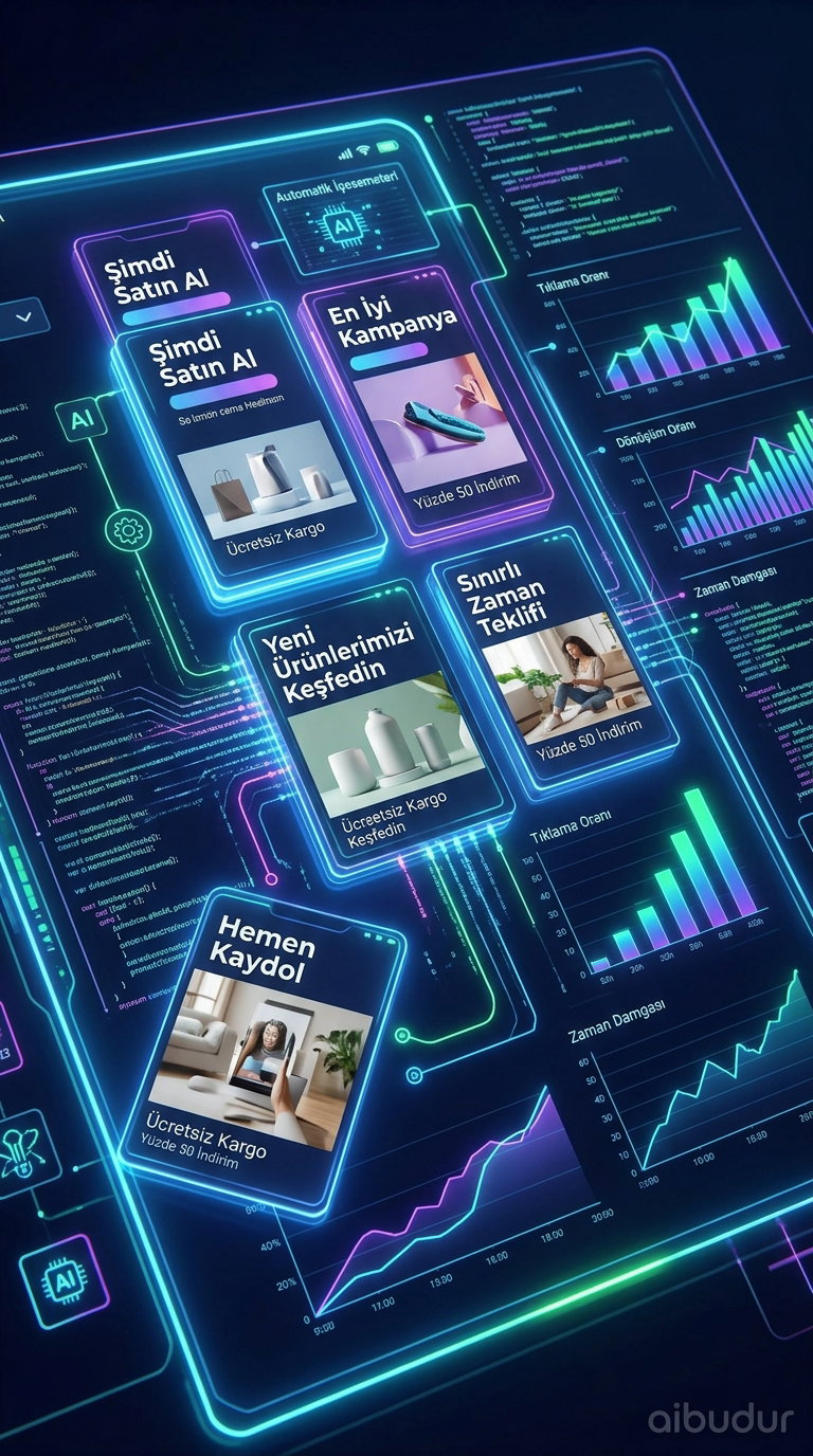 Çok değişkenli A/B test kombinasyonlarının yapay zeka ile analizi