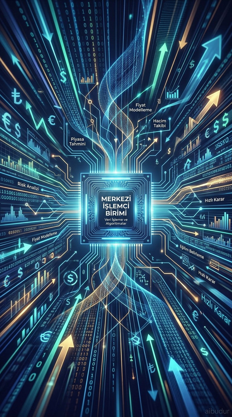 Kripto trading botunun çalışma prensibini gösteren grafik