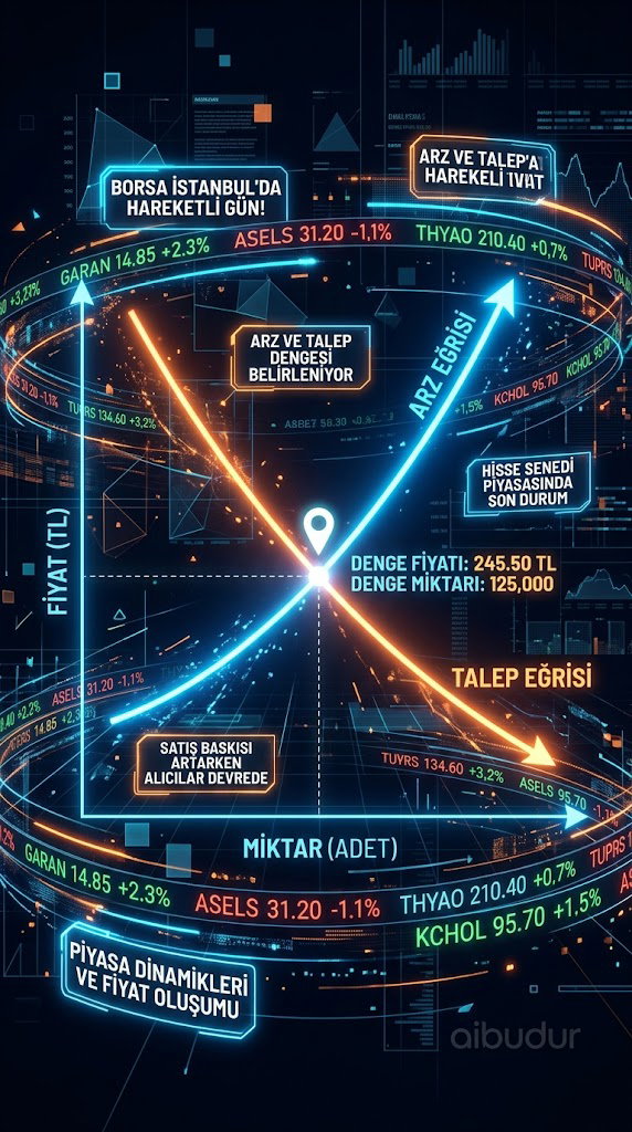 BIST 100 endeks grafiği ve borsa fiyat hareketleri
