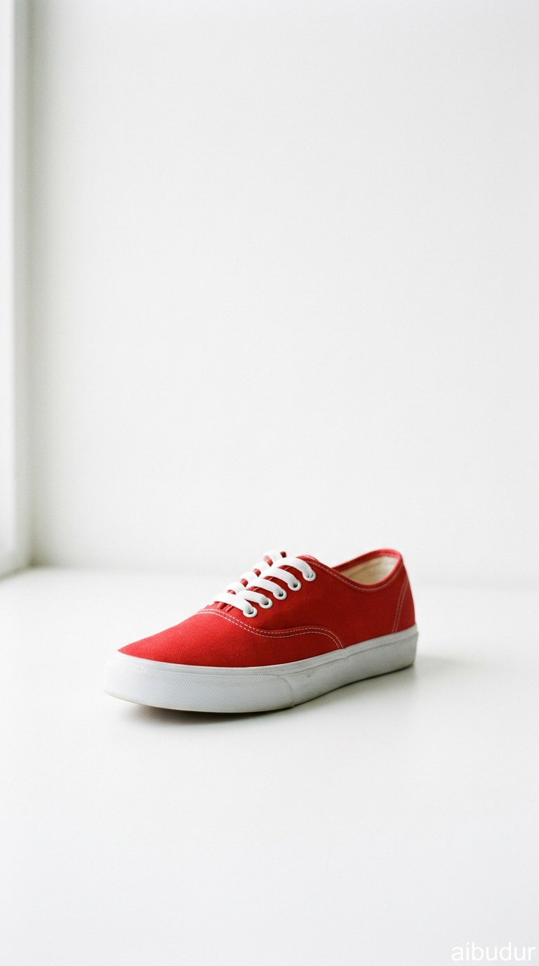 AI prompt ile üretilmiş minimalist ürün fotoğrafı