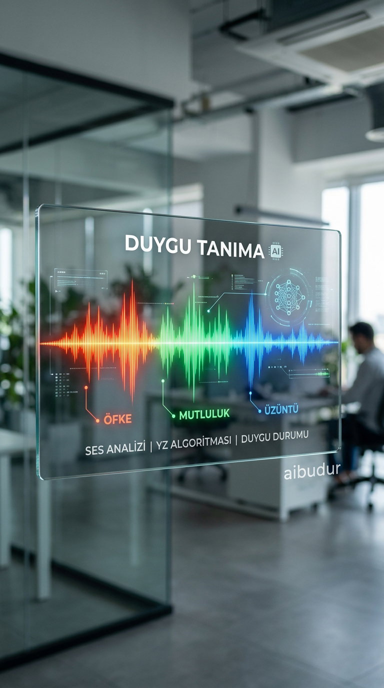 Yapay zekanın ses tonu ve metin analizi ile duygu tanıma süreci