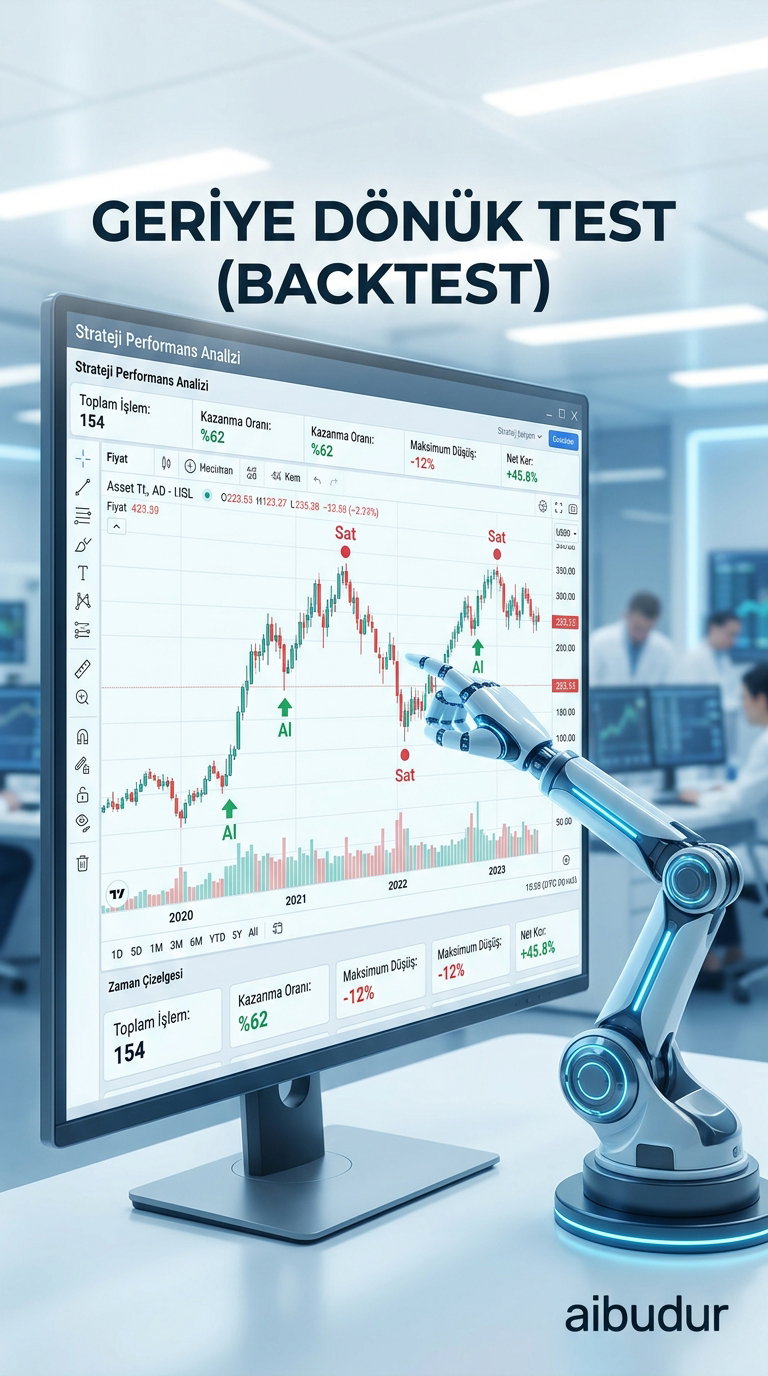 Backtest sürecinde geçmiş Forex verilerinin analiz edilmesi