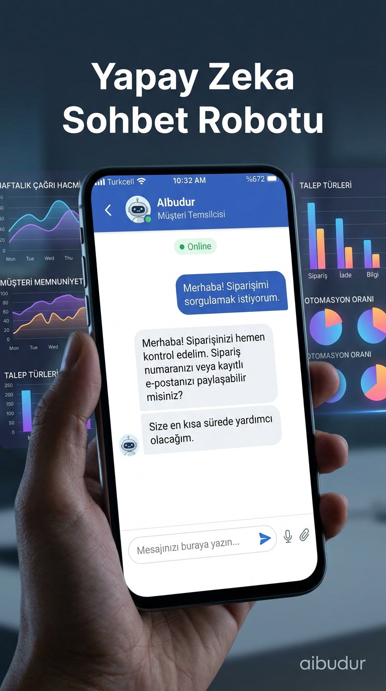 Yapay zeka sohbet botu ile otomatik müşteri verisi toplama