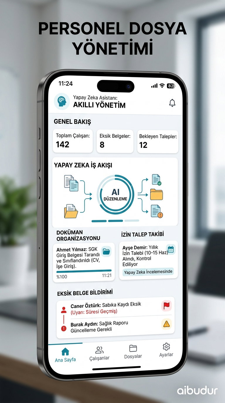 Özlük işleri ve personel yaşam döngüsü yönetiminde yapay zeka kullanımı