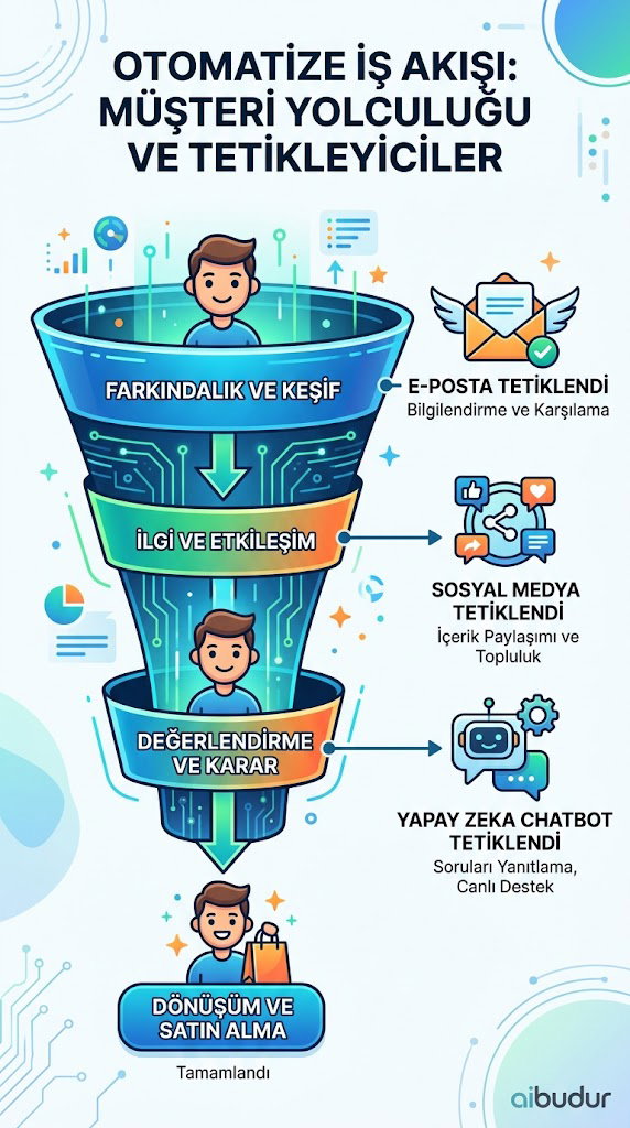 Otomasyon araçlarının satış hunisine entegrasyonu