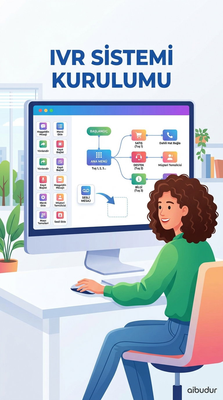 Bulut tabanlı IVR kurulum adımları ve menü yapılandırması