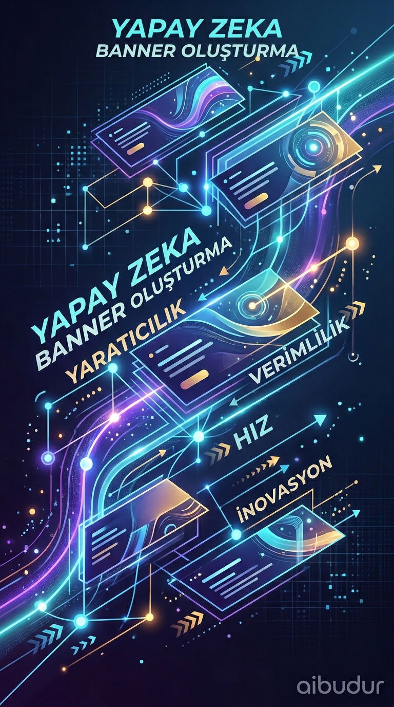 A/B testi için üretilmiş farklı banner tasarım alternatifleri