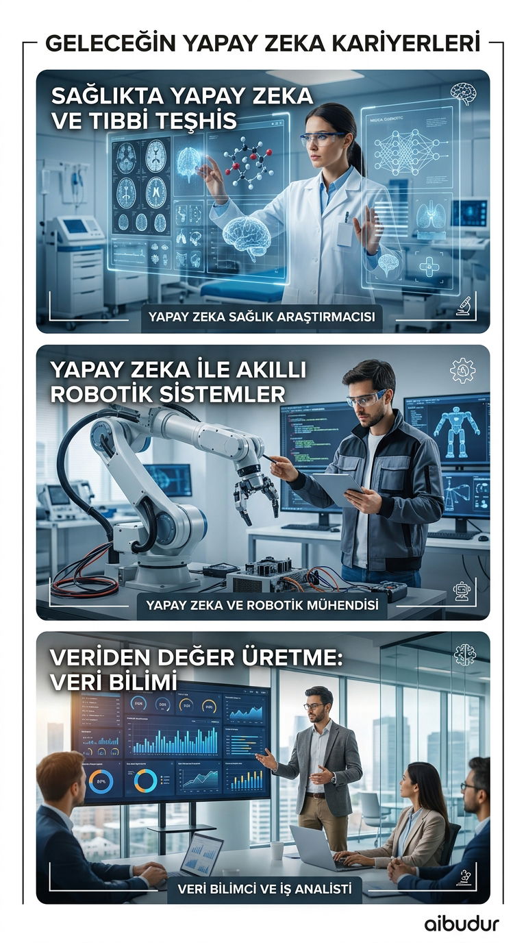 Yapay zeka mezunlarının çalışabileceği kariyer pozisyonları