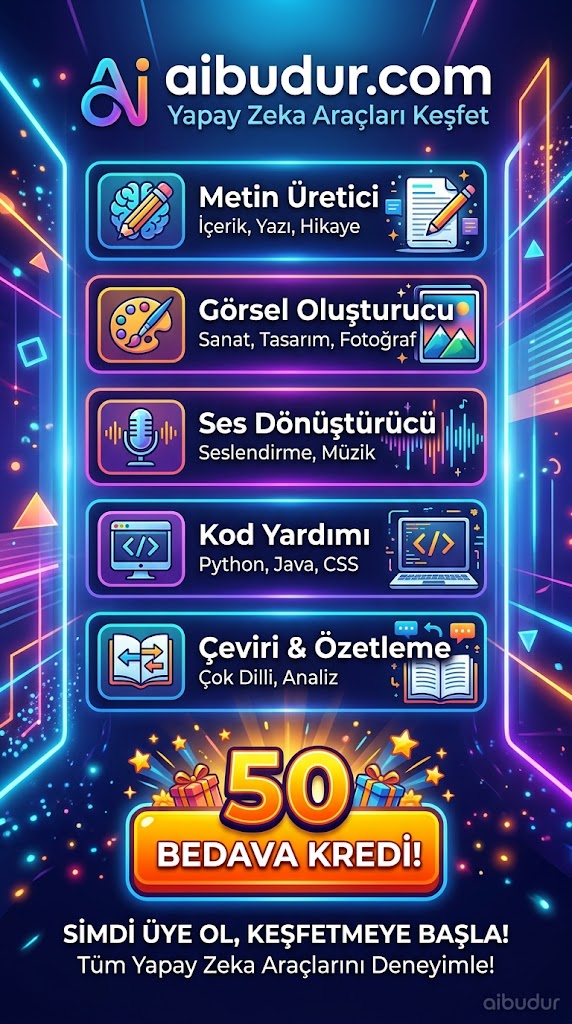 aibudur.com platformunda AI araçlarını keşfedin