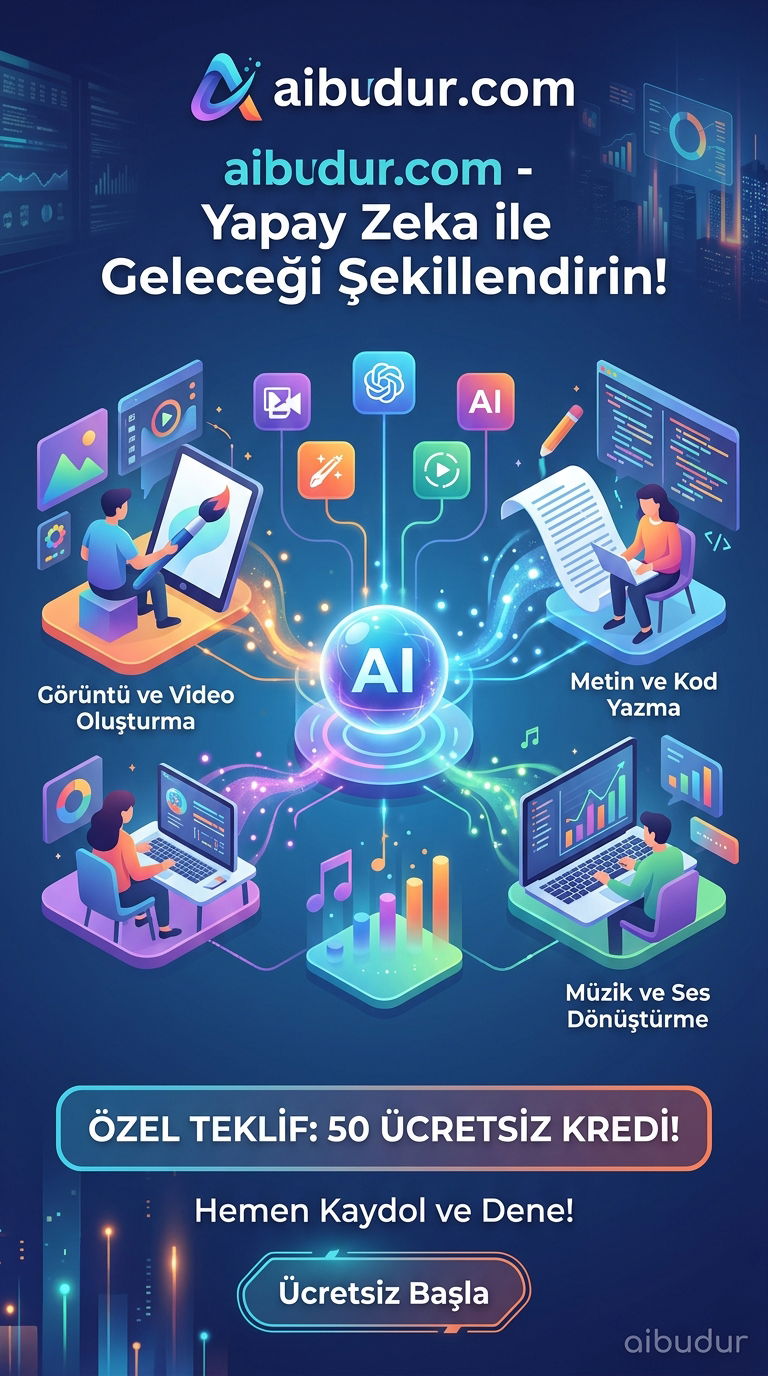 Aibudur platformunda yapay zeka araçlarına ücretsiz erişim imkânı