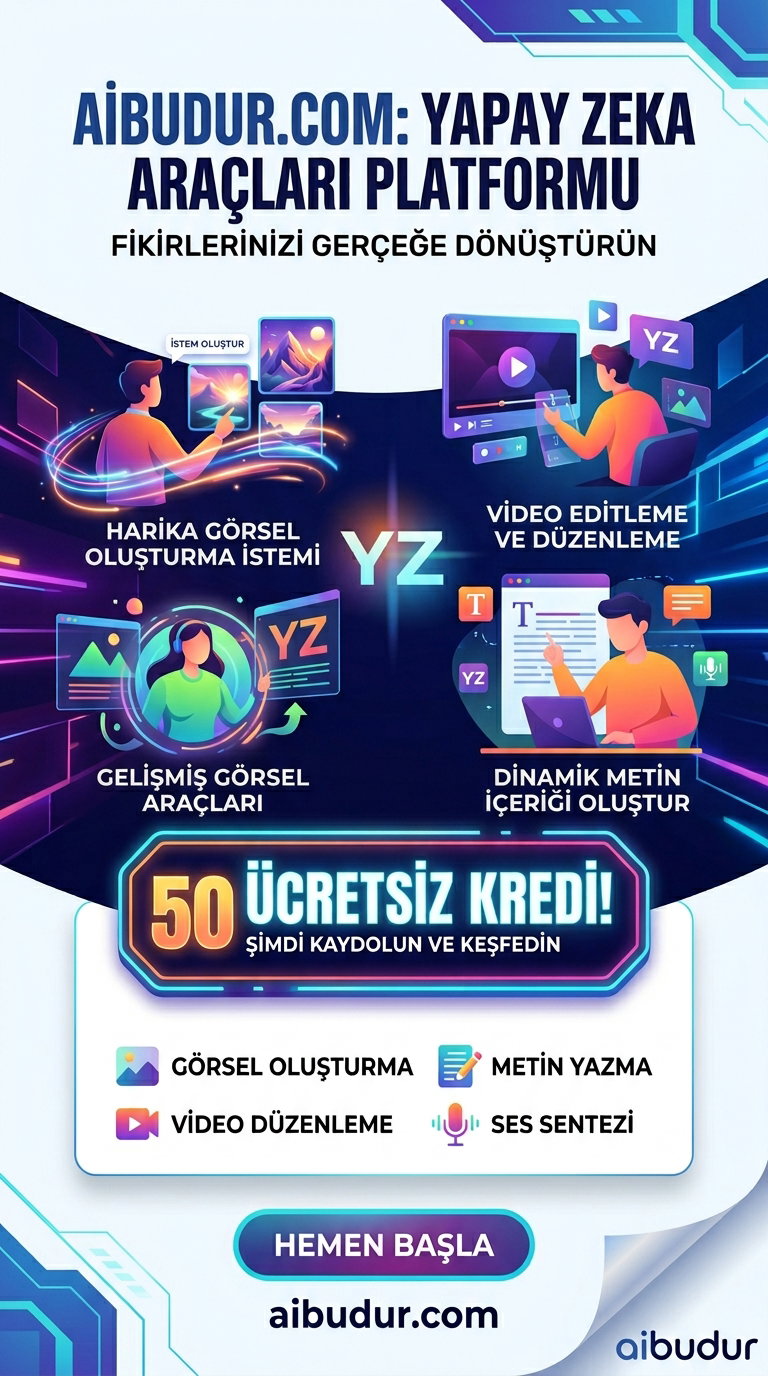 Aibudur yapay zeka platformu tanıtım görseli