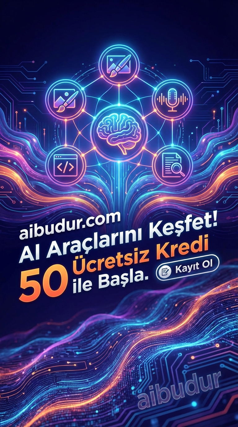 Aibudur platformu ile yapay zeka araçlarını ücretsiz deneme